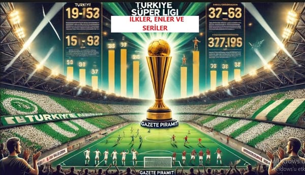 Türkiye Süper Ligi Tarihinde Yaşanan İlkler, Enler ve Seriler